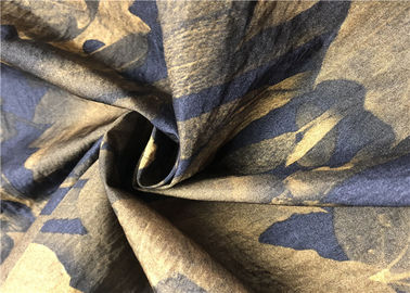 Чувство руки мягкого света ткани печати картины листьев графическое для на открытом воздухе одежды