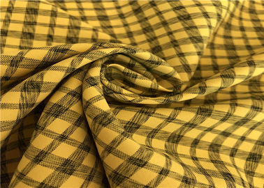 Решетки ткани 100% полиэстер стабильность Стретчь мягкой яркой хорошая для одежд