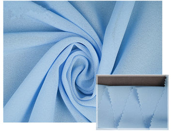 Свет 100% полиэстер мягкий - голубая шифоновая ткань Бреатабле для платья/брюк лета